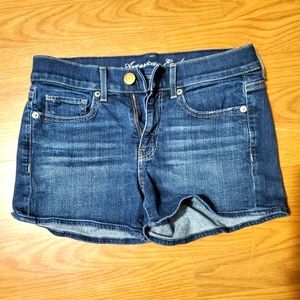 American Eagle Denim Shorts Stretch Size 4